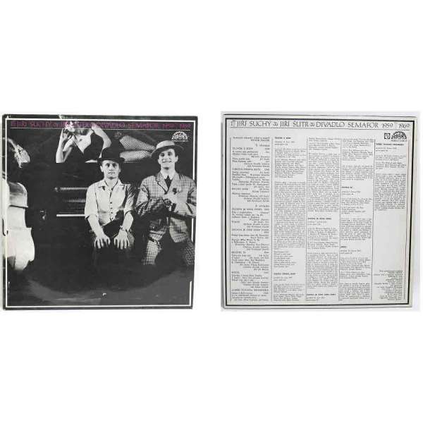 DESKA VINYL LP SUCHÝ, ŠLITR SEMAFOR 1959-1969 1978 1-2 strana SUPRAFON
