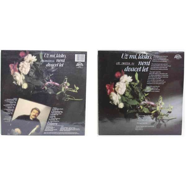 DESKA VINYL LP ZMOŽEK Už mi lásko není dvacet let 1990 SUPRAFON