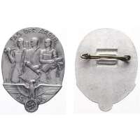 ODZNAK NĚMECKO TAG DER ARBEIT 1935 33x46mm HK