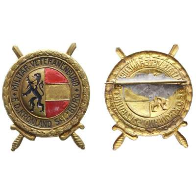 ODZNAK RAKOUSKO Militar-Veteranenbund F.D.Kronland Salzburg 50mm