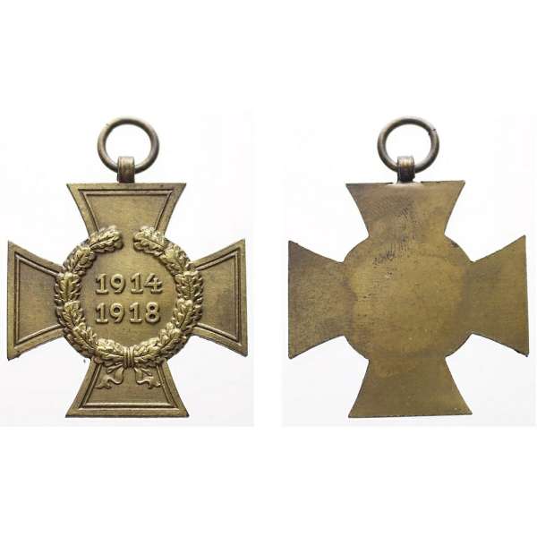 VYZNAMENÁNÍ NĚMECKO KŘÍŽ 1914-1918 MATNÝ