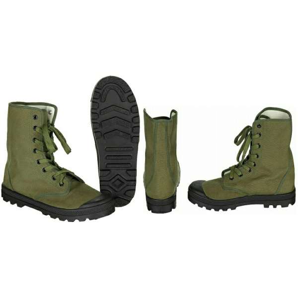 BOTY FRANC COMMANDO CANVAS 8-DIREK orig OLIV