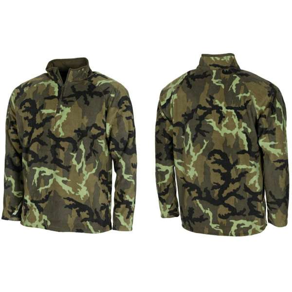 TRIKO Troyer Microfleece DLOUHÝ RUKÁV 200gr vz 95
