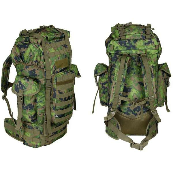 RUKSAK BW COMBAT MOLLE 65 LTR ALU-KONSTRUKCE M05 tarn
