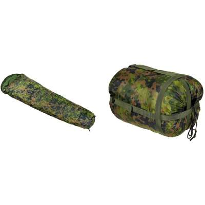 SPACÍ PYTEL MUMIE -10C 220x75x50cm SBALENÝ 40x25x25cm BAVLNA-POLYESTER M05 tarn