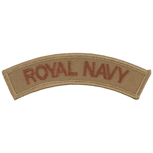 NÁŠIVKA BRIT DOMOVENSK ROYAL NAVY orig KHAKI
