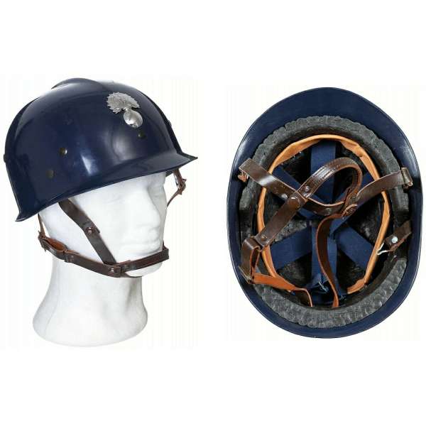 PŘILBA BELGIE POLICEJNÍ orig MODRÁ