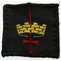 NÁŠIVKA BRIT 50x45mm MEČ LONDON DISTRICT TACICAL RECOGNITION