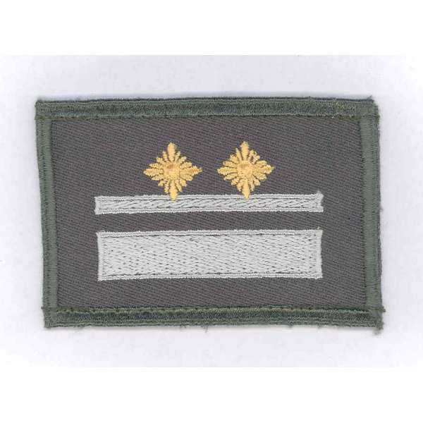 NÁŠIVKA NVA hodnost 90x60mm LEUTNANT