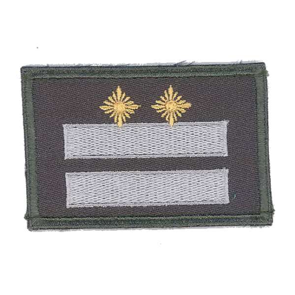 NÁŠIVKA NVA hodnost 90x60mm OBERSTLEUTNANT FREGATTENKAPITAN