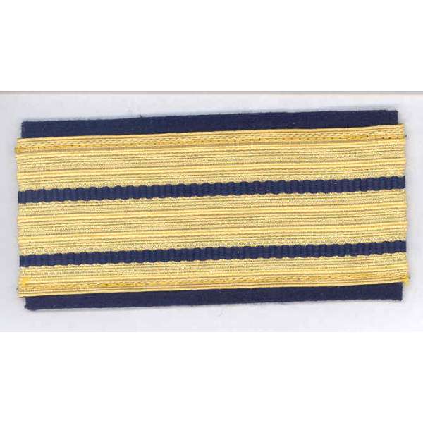 NÁŠIVKA NVA VOKLSMARINE hodnost 100x48mm LEUTNANT