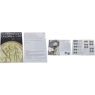KNIHA NUMISMATICKÝ ČASOPIS 1,2-2023