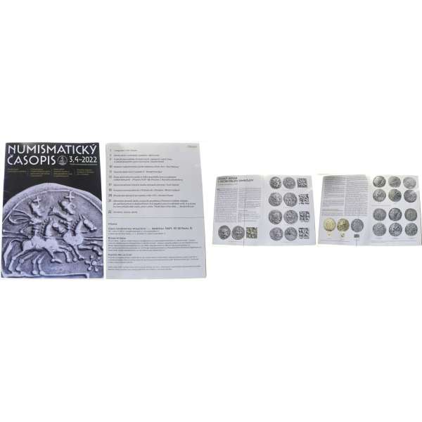 KNIHA NUMISMATICKÝ ČASOPIS 3,4-2022
