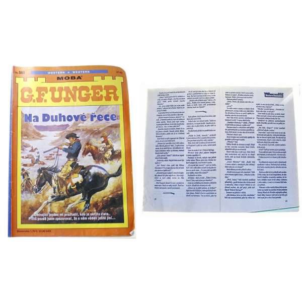 KNIHA WESTERN-BESTSELLER Na duhové řece Sv.560