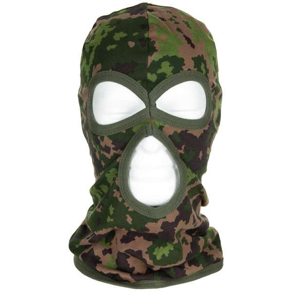 KUKLA BALACLAVA 3 OTVORY LETNÍ 100 % BAVLNA M05 tarn