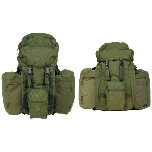 RUKSAK BRIT PLCE LONG 100 ltr 80x60x30cm 2 ODNÍMATELNÉ KAPSY orig OLIV