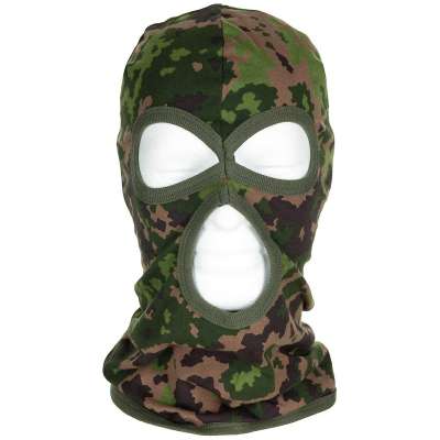 KUKLA BALACLAVA 3 OTVORY LETNÍ 100 % BAVLNA M05 tarn