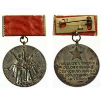 MEDAILE ČSLA 1945-1975 30-té VÝROČIE OSLOBODENIA ČESKOSOVENSKA ZLATÉ
