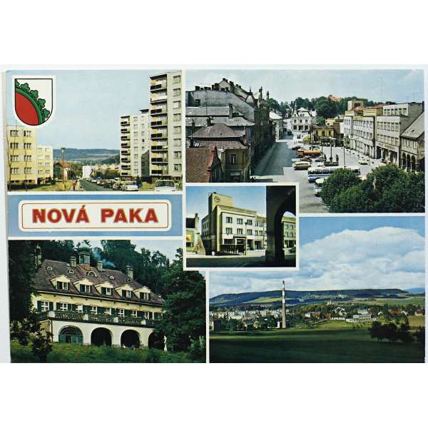 Pohled NOVÁ PAKA Š BAR ČISTÝ