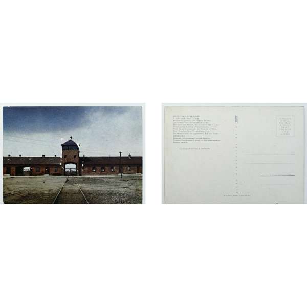 Pohled POLSKO BRZEZINKA -BIRKENAU Š BAR ČISTÝ