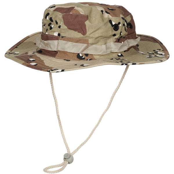 KLOBOUK US JUNGLE RIPSTOP 6-COLOR DESERT