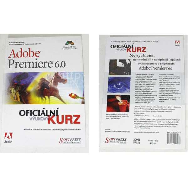 KNIHA ADOPE PREMIERE 6.0 OFICIÁLNÍ VÝUKOVÝ KURZ