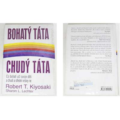 KNIHA BOHATÝ TÁTA CHUDÝ TÁTA Robert T.Kiyasaki