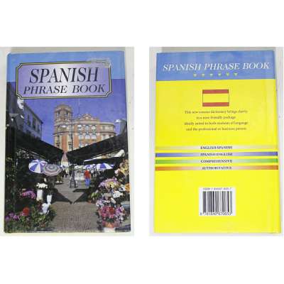 KNIHA ENGLISH-SPANISH SPANISH-ENGLISH SPANISH PHRASE BOOK