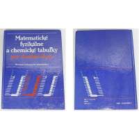 KNIHA MATEMATICKÉ FYZIKÁLNÉ A CHEMICKÉ TABULKY PRE STREDNÉ ŠKOLY