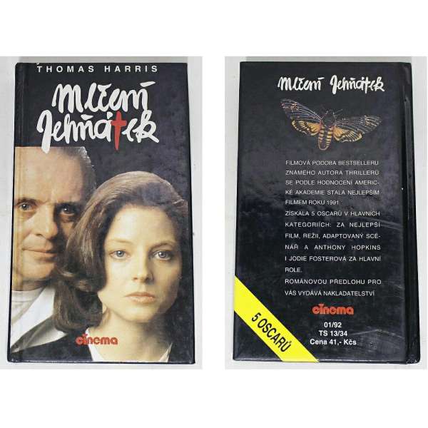 KNIHA MLČENÍ JEHŇÁTEK Thomas Harris cinema