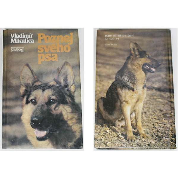 KNIHA POZNEJ SVÉHO PSA Vladimír Mikulica