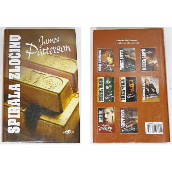 KNIHA SPIRÁLA ZLOČINU Jamen Patterson
