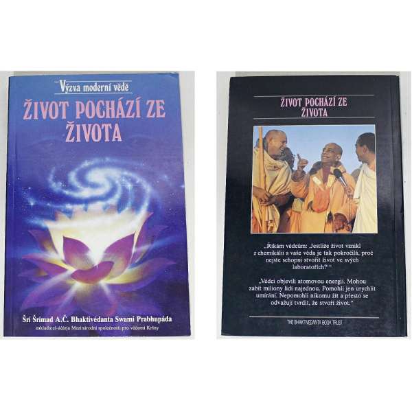 KNIHA ŽIVOT POCHÁZÍ ZE ŽIVOTA Šrí Šrímad