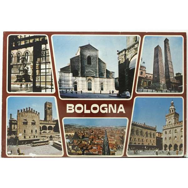 Pohled ITÁLIE BOLOGNA Š BAR ČISTÝ