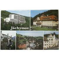Pohled JÁCHYMOV LÉČEBNÝ ÚSTAV BĚHOUNKA Š BAR PROŠLÝ