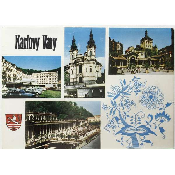 Pohled KARLOVY VARY Š BAR PROŠLÝ 1974