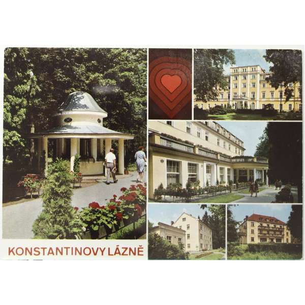 Pohled KONSTANTINOVY LÁZNĚ Š BAR PROŠLÝ