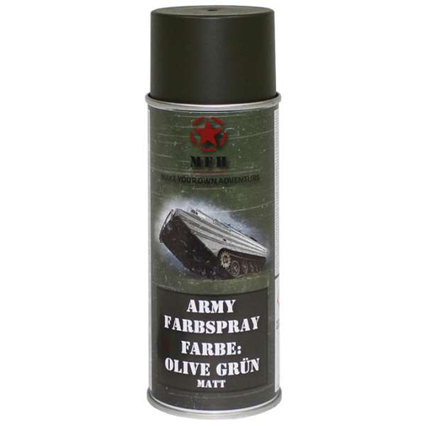 BARVA SPREJ ARMY 400ml MAT OLIV