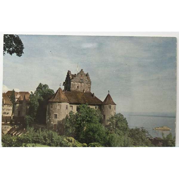 Pohled NĚMECKO MEERSBURG AM BODENSEE Š BAR ČISTÝ