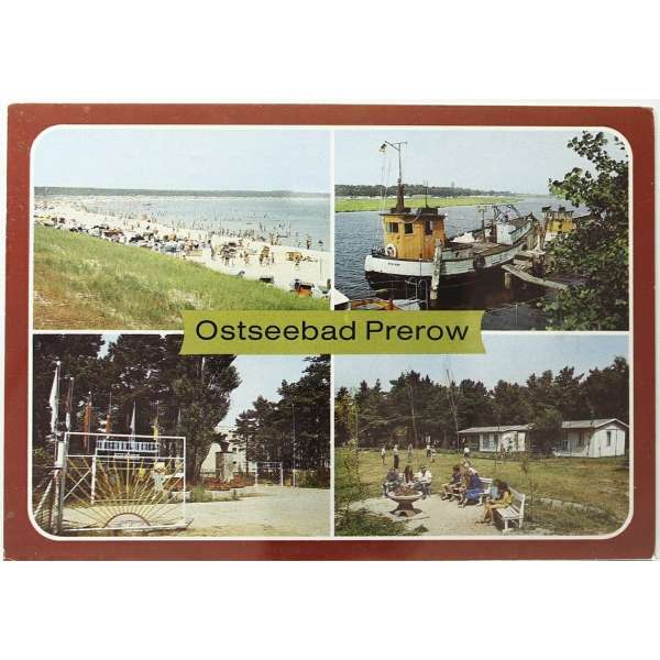 Pohled NĚMECKO OSTSEEBAD PREROV Š BAR PROŠLÝ