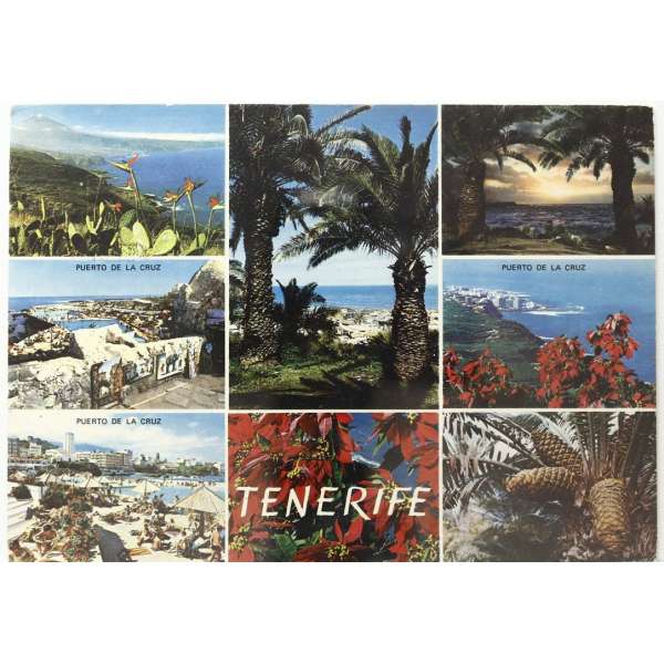 Pohled ŠPANĚLSKO TENERIFE Š BAR PROŠLÝ