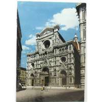 Pohled ITÁLIE FIRENZE DUOMO E CAMPANILE V BAR ČISTÝ