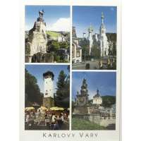 Pohled KARLOVY VARY JELEN9 SKOK V BAR ČISTÝ