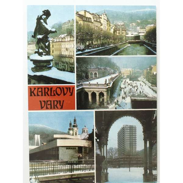 Pohled KARLOVY VARY V BAR ČISTÝ
