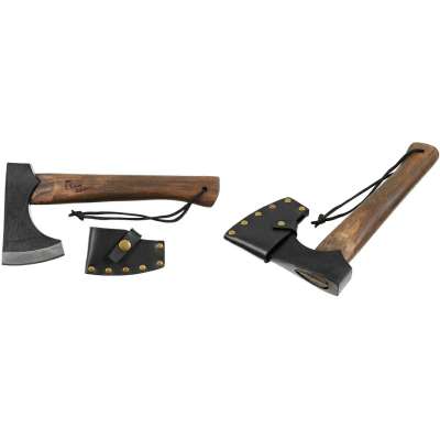 SEKYRKA Viking OCEL 28,5cm 720gr DŘEVĚNÉ MTOPŮRKO S POUZDREM