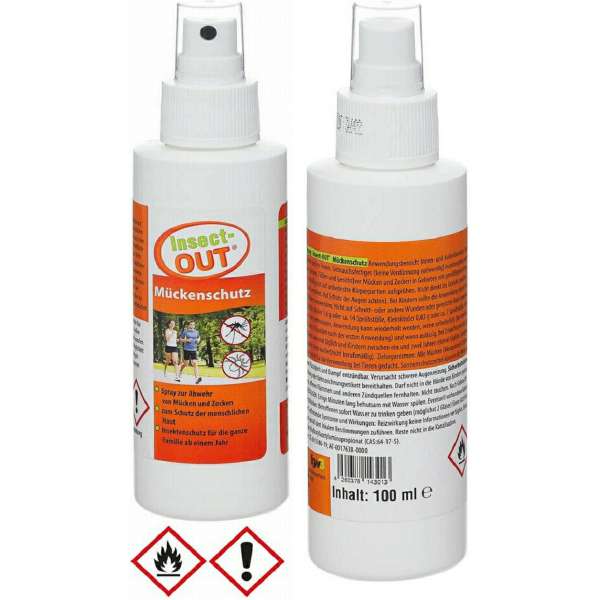 SPREJ PROTI KLÍŠŤATŮM A KOMÁRŮ 100ml