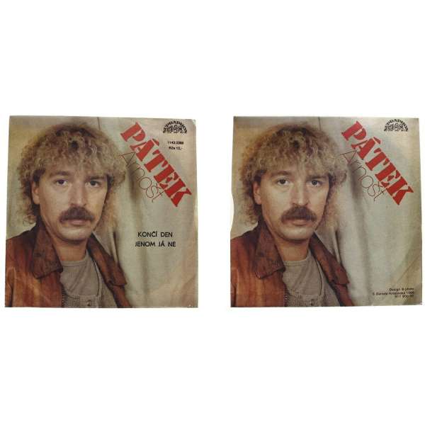 DESKA VINYL SP ARNOŠT PÁTEK 1.KONČÍ DEN 2.JENOM JÁ NE 1987 SUPRAPHON
