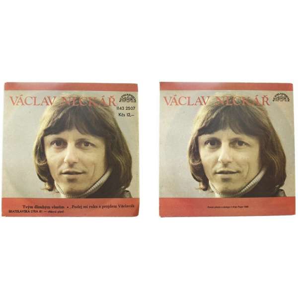 DESKA VINYL SP BRATISLAVSKÁ LYRA 81 VÁCLAV NECKÁŘ 1.TVÝM DLOUHÝM VLASŮM 2.PODEJ MI RUKU A PROJDEM VÁCLAVÁK 1981 SUPRAPHON