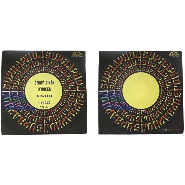 DESKA VINYL SP BUDVARKA 1.ČERNÝ CIKÁN 2.RYBIČKA 1978 SUPRAPHON