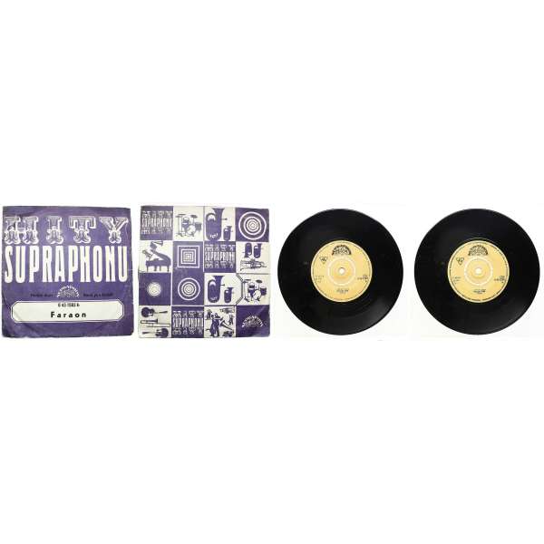 DESKA VINYL SP FARAON 1.HOLUBÍ DŮM 2.RENÉ,JÁ A RUDOLF 1973 SUPRAPHON